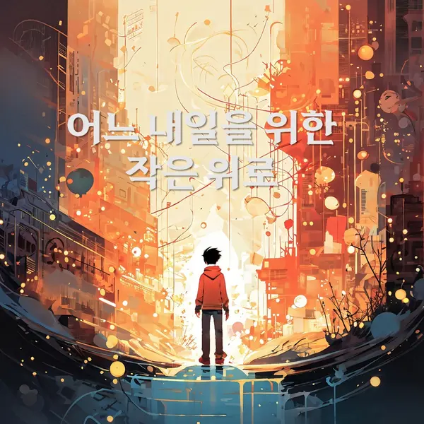 어느 내일을 위한 작은 위로 앨범 표지